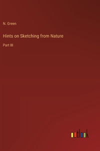 Hints on Sketching from Nature