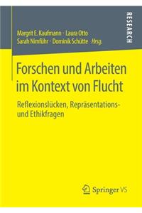 Forschen Und Arbeiten Im Kontext Von Flucht