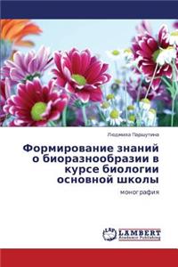 Formirovanie znaniy o bioraznoobrazii v kurse biologii osnovnoy shkoly