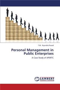 Personal Management in Public Enterprises