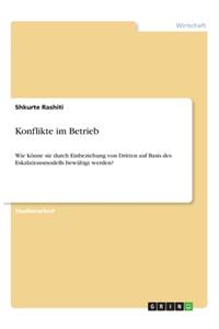 Konflikte im Betrieb