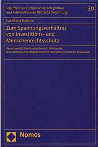 Zum Spannungsverhaltnis Von Investitions- Und Menschenrechtsschutz