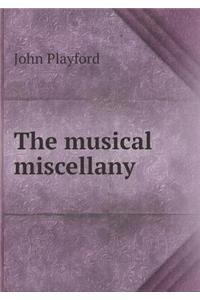 The musical miscellany