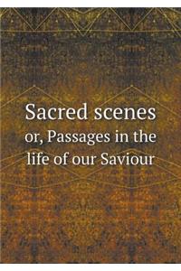 Sacred Scenes Or, Passages in the Life of Our Saviour