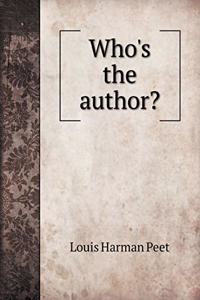 Who's the author?