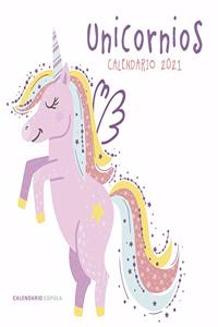 Calendario Unicornios 2021 (Calendarios y agendas)