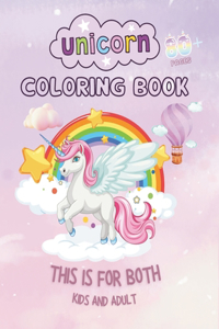 Unicorn Coloring Book (85 PAGES) - Fun, Informative, and Relaxing