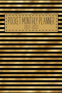 Pocket Monthly Planner 2021-2022