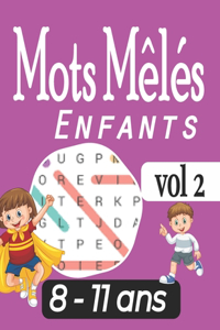 Mots mêlés enfants 8-11 ans