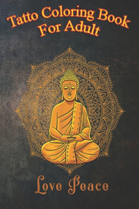 Tatoo Coloring Book For Adult