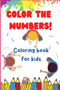 Number Coloring Book for kids