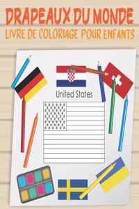 Drapeaux Du Monde Livre De Coloriage Pour Enfants