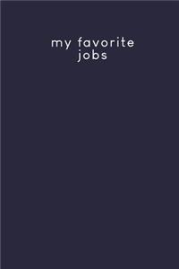 My favorite jobs: Entry of sales orders, practical for filling in - Design: Dark Blue