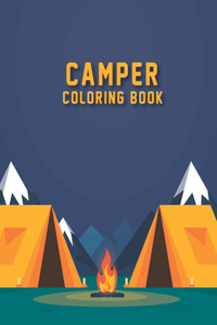 Camper Coloring Book