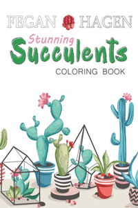 succulents coloring book