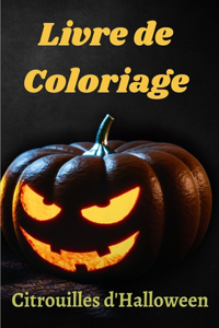 Livre de coloriage Citrouilles d'Halloween