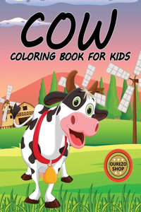 Cow Coloring Book For Kids