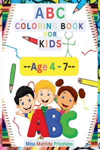 ABC Coloring Book for Kids