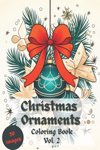 Christmas Ornaments Coloring Book