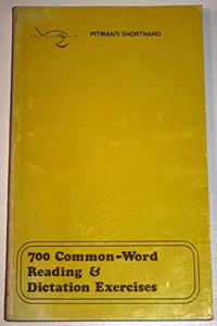 700 Common Word Reading and Dictation Exercises