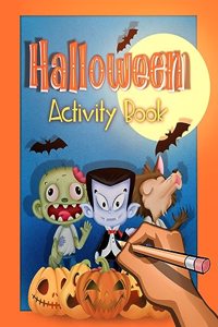 Halloween Activity and Puzzle Book for Kids