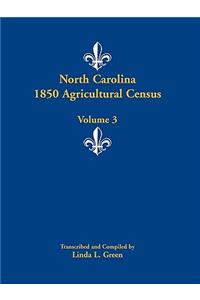 North Carolina 1850 Agricultural Census