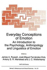 Everyday Conceptions of Emotion