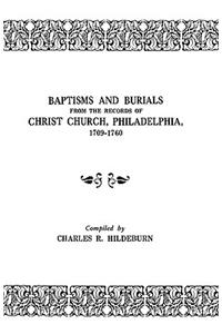 Baptisms and Burials