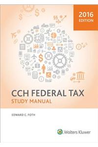 Federal Tax Study Manual 2016