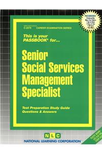 Senior Social Services Management Specialist
