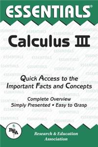 Calculus III Essentials