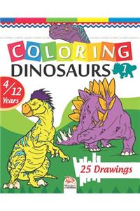 Coloring Dinosaurs 1