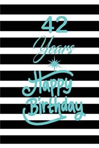 42 years happy birthday
