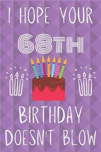 I Hope Your 68th Birthday Doesn't Blow