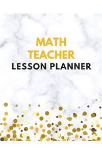 Math Teacher Lesson Planner