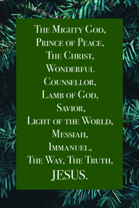 Christmas Bulletin: Jesus (Package of 100)