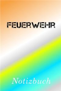 Feuerwehr Notizbuch