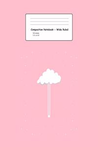 Composition Notebook - Wirde Ruled
