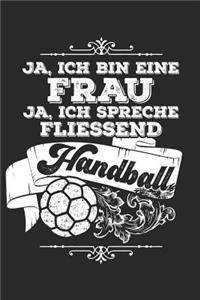 Frau Spricht Fliessend Handball