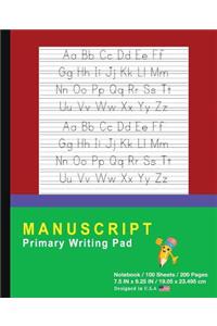 Manuscript Primary Writing Pad
