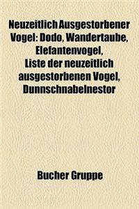 Neuzeitlich Ausgestorbener Vogel