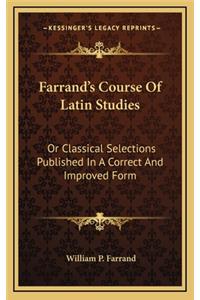 Farrand's Course of Latin Studies