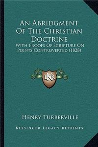 Abridgment Of The Christian Doctrine
