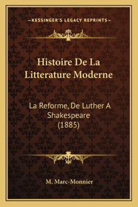 Histoire De La Litterature Moderne