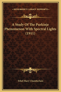 A Study Of The Purkinje Phenomenon With Spectral Lights (1911)