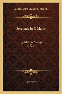 Serenade In G Major