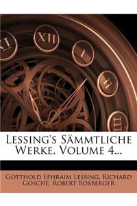 Lessing's Sämmtliche Werke, Volume 4...