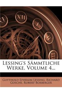 Lessing's Sämmtliche Werke, Volume 4...