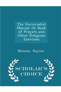 The Universalist Manual