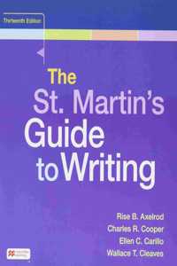 St. Martin's Guide to Writing & Achieve for the St. Martin's Guide to Writing (1-Term Access)